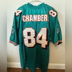 RARE Chris Chambers Miami Dolphins authentic NFL jersey - size 56